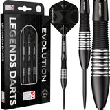 Legend Darts - Steel Tip - Evolution Series - B05 - Black - Bullet Shark