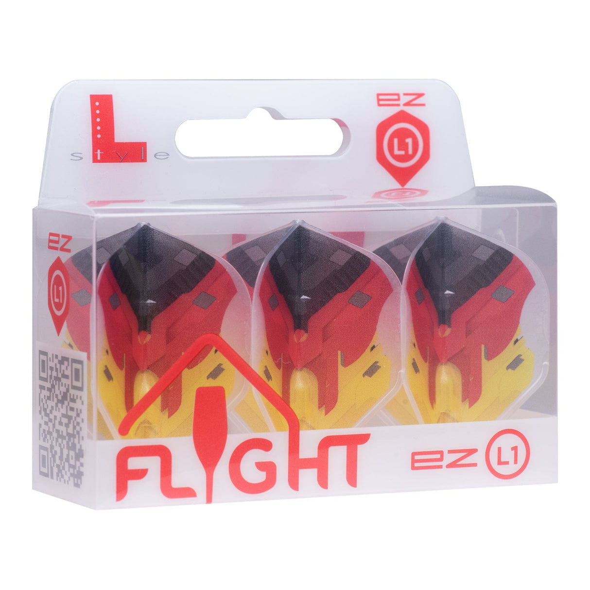 L-Style EZ L-Flights - Integrierter Champagnerring - L1EZ - V-Serie Typ D - Deutschland - Schwarz