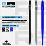 Mission R2.5 Rapid Dartspitzen - Stahlspitze - MG1