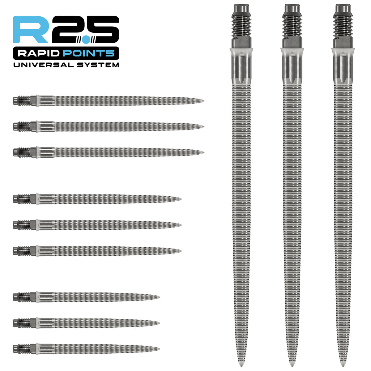Mission R2.5 Rapid Dartspitzen - Stahlspitze - MG1