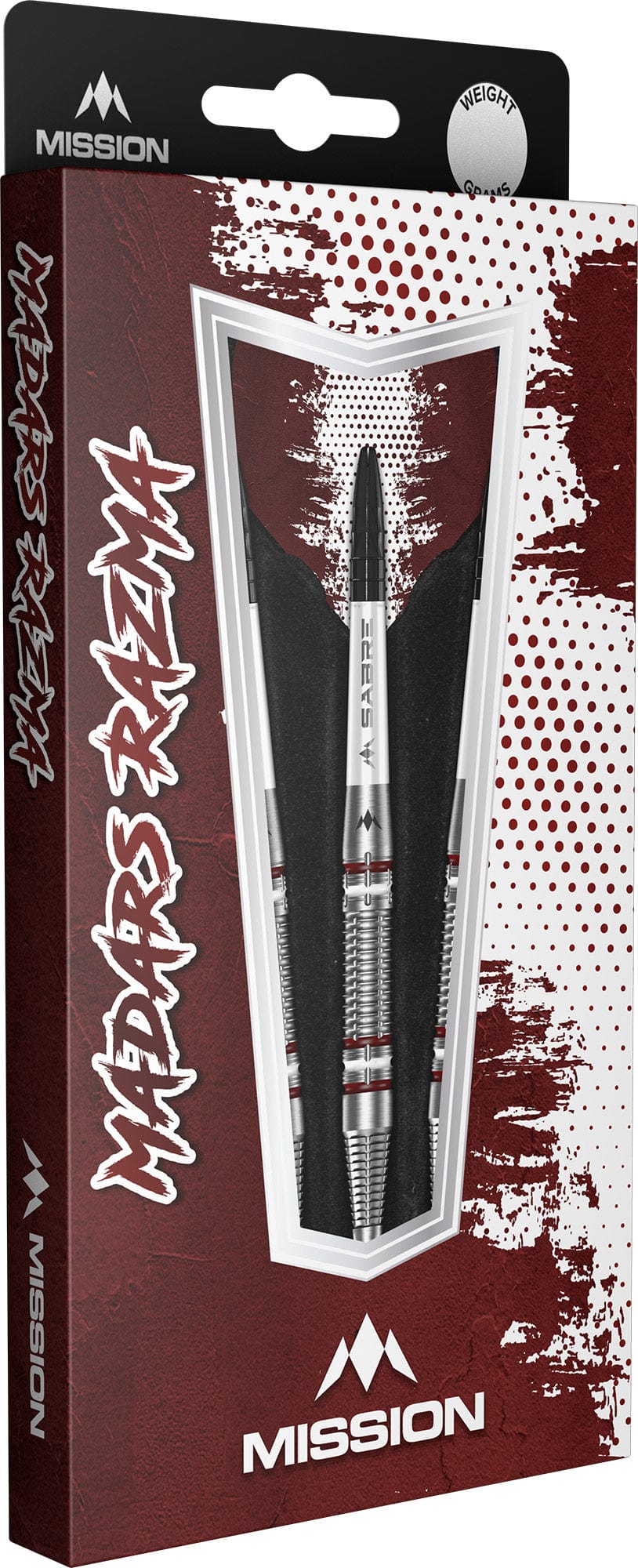 Mission Madars Razma Darts – Stahlspitze – 95 % Wolfram