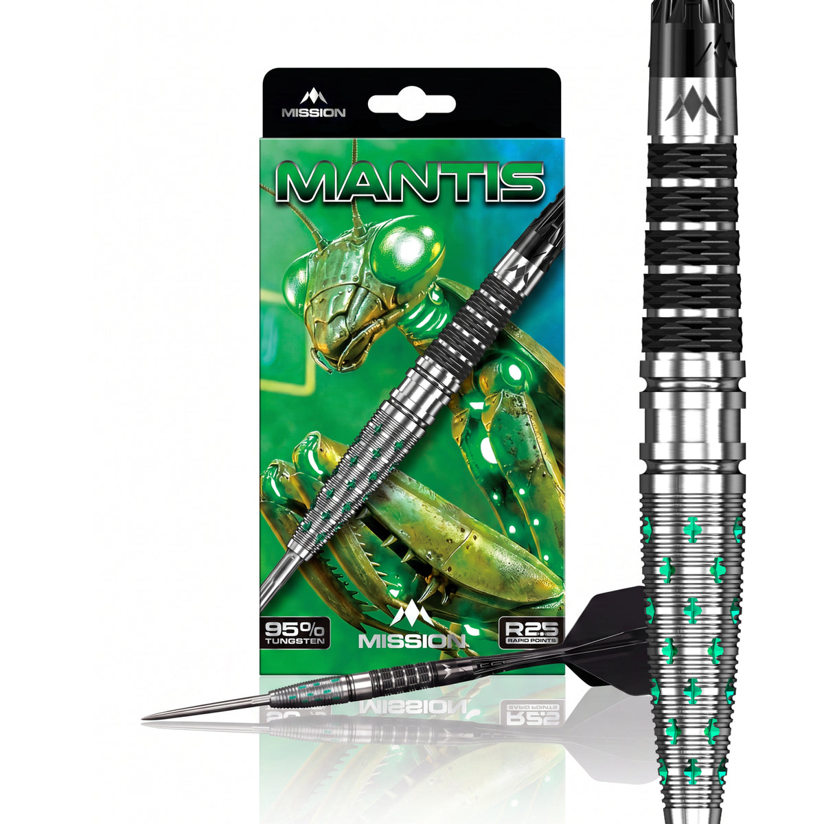Mission Mantis R2.5 Darts - Stahlspitze - 95% Tungsten