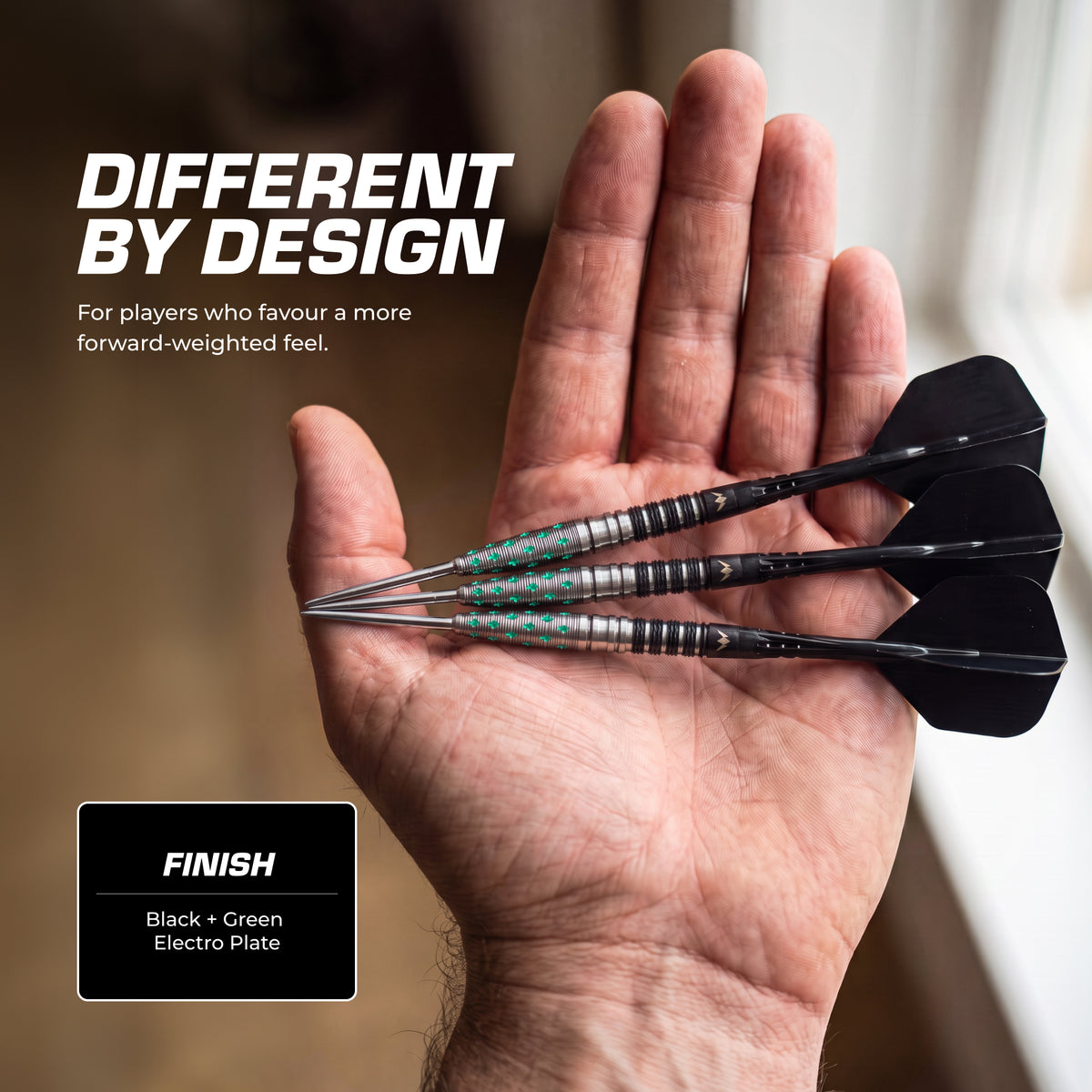 Mission Mantis R2.5 Darts - Stahlspitze - 95% Tungsten