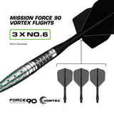 Mission Mantis R2.5 Darts - Stahlspitze - 95% Tungsten