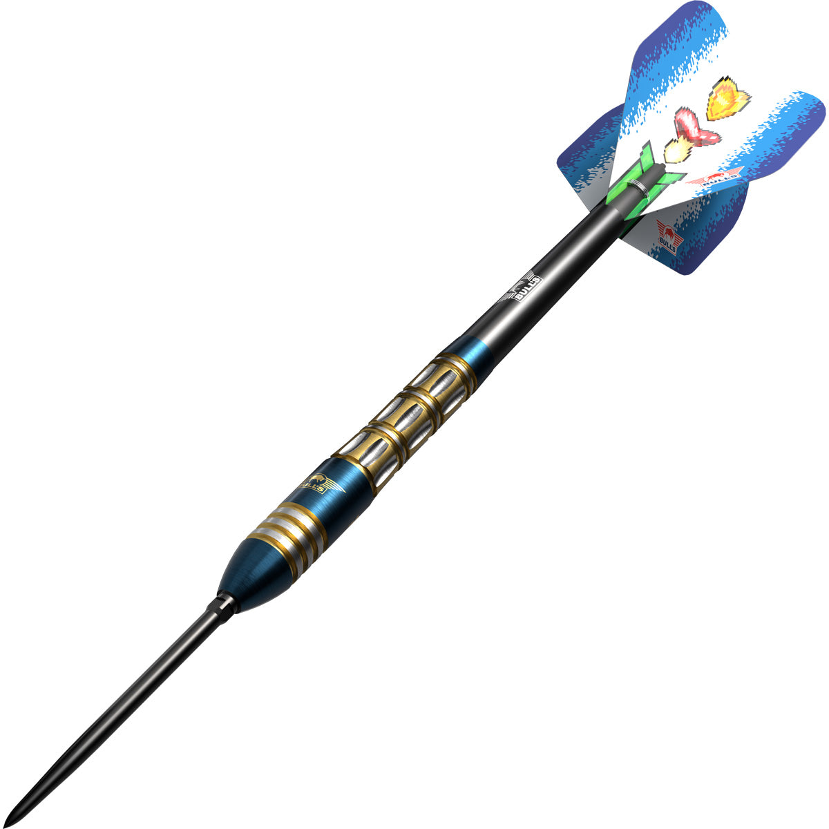 Bulls Mario Vandenbogaerde CP Darts - Stahlspitze - 90% Tungsten - E3