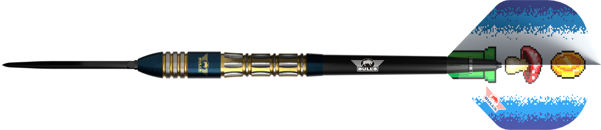 Bulls Mario Vandenbogaerde CP Darts - Stahlspitze - 90% Tungsten - E3