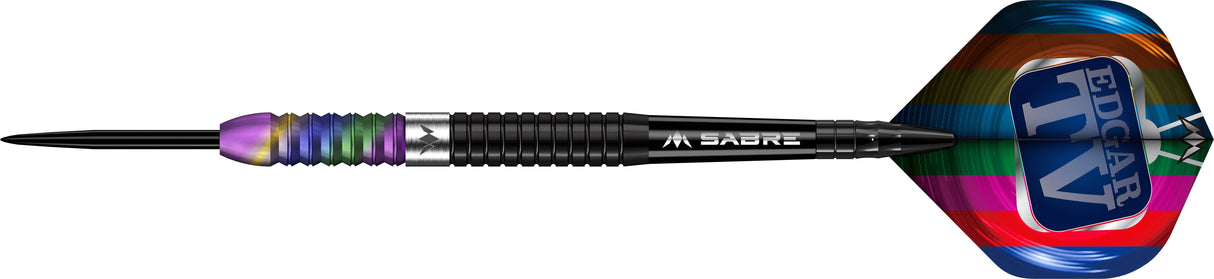 Mission Matthew Edgar Darts – Stahlspitze – 90 % Wolfram – Schwarz &amp; Koralle PVD