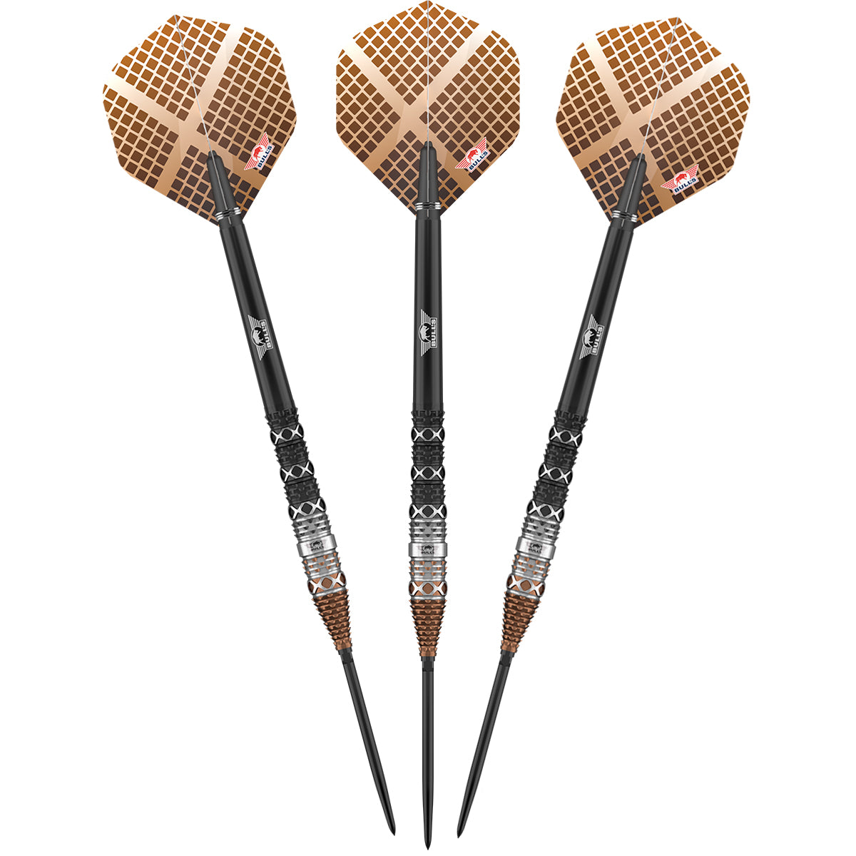 Bulls Max Hopp CP Darts - Stahlspitze - 95% Tungsten