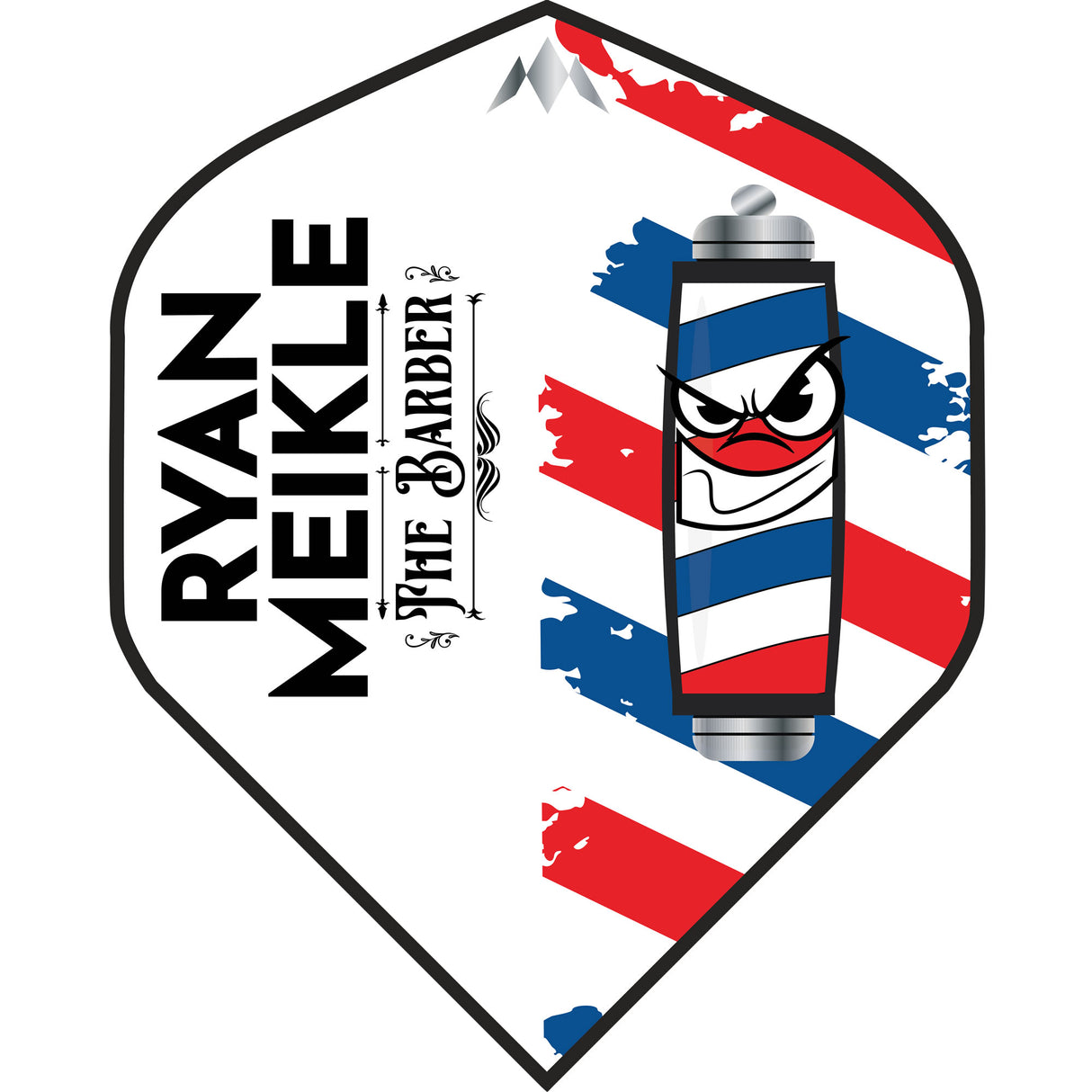 Mission Solo Dart Flights - 100 Mikron - Standard Nr2 - Ryan Meikle