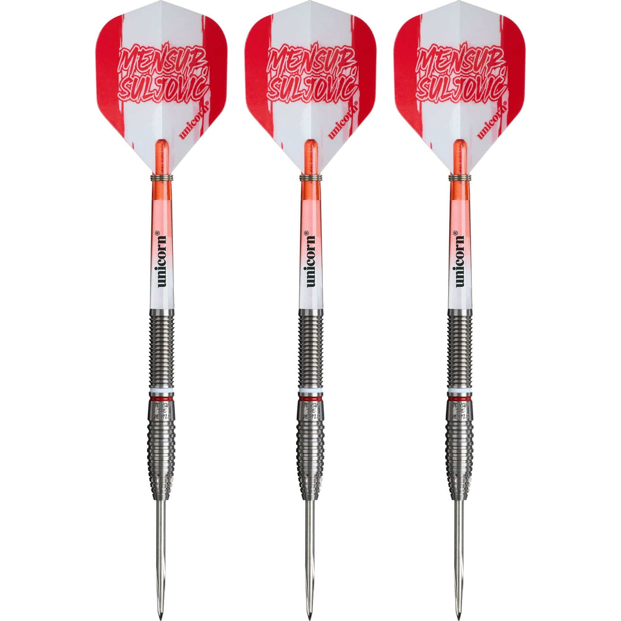 Unicorn Mensur Suljovic Darts - Stahlspitze - 95% Tungsten