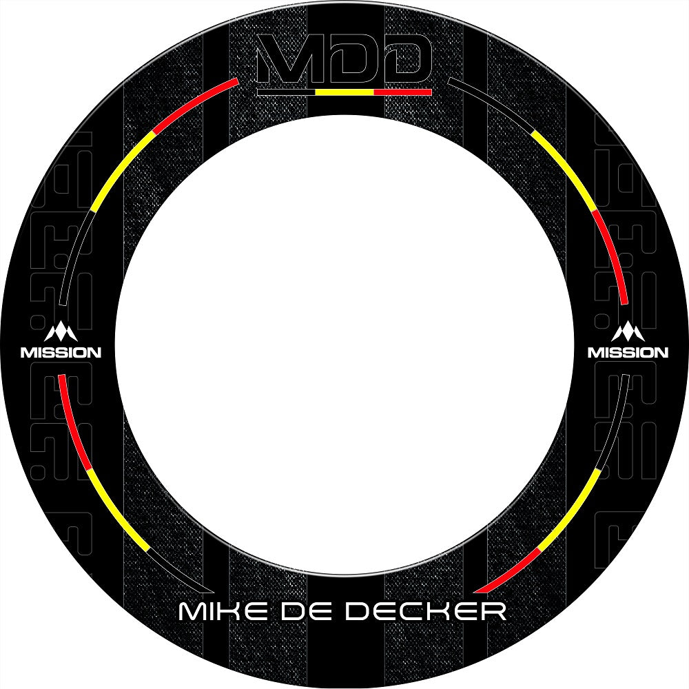 Mission Player Dartboard Surround - Mike De Decker
