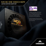 Mission Mike De Decker Darts - Stahlspitze - 95% Tungsten - Limitierte Auflage - World Grand Prix - 24g