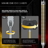 Mission Mike De Decker R2.5 Darts - Stahlspitze - 95% Tungsten - V2
