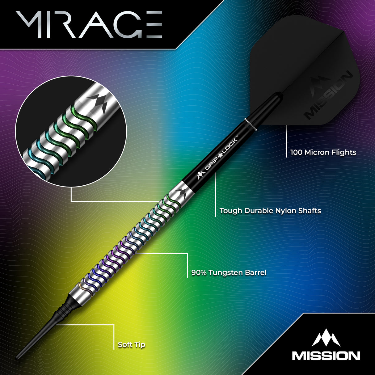 Mission Mirage Darts - Welche Spitze - 90% Tungsten