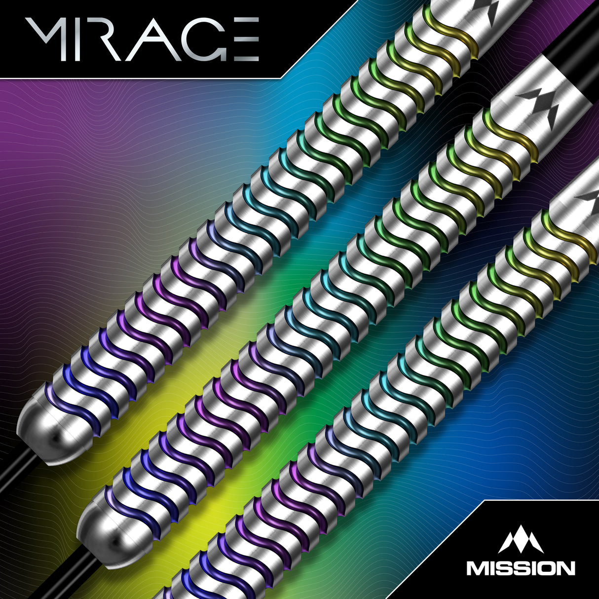 Mission Mirage Darts - Stahlspitze - 90% Tungsten