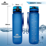 Mission Sports Wasserflasche - 1000ml/32oz - BPA-frei