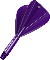 Mission Shade Kite Dart Flights Combo mit Griplock-Schäften