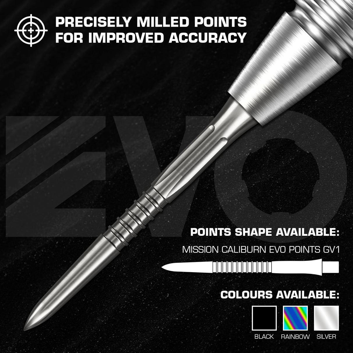 Mission Caliburn EVO Dartspitzen - GV1