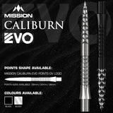 Mission Caliburn EVO Dartspitzen - GV-Logo