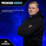 Mission Darts - Premium Hoodie - Schwarz