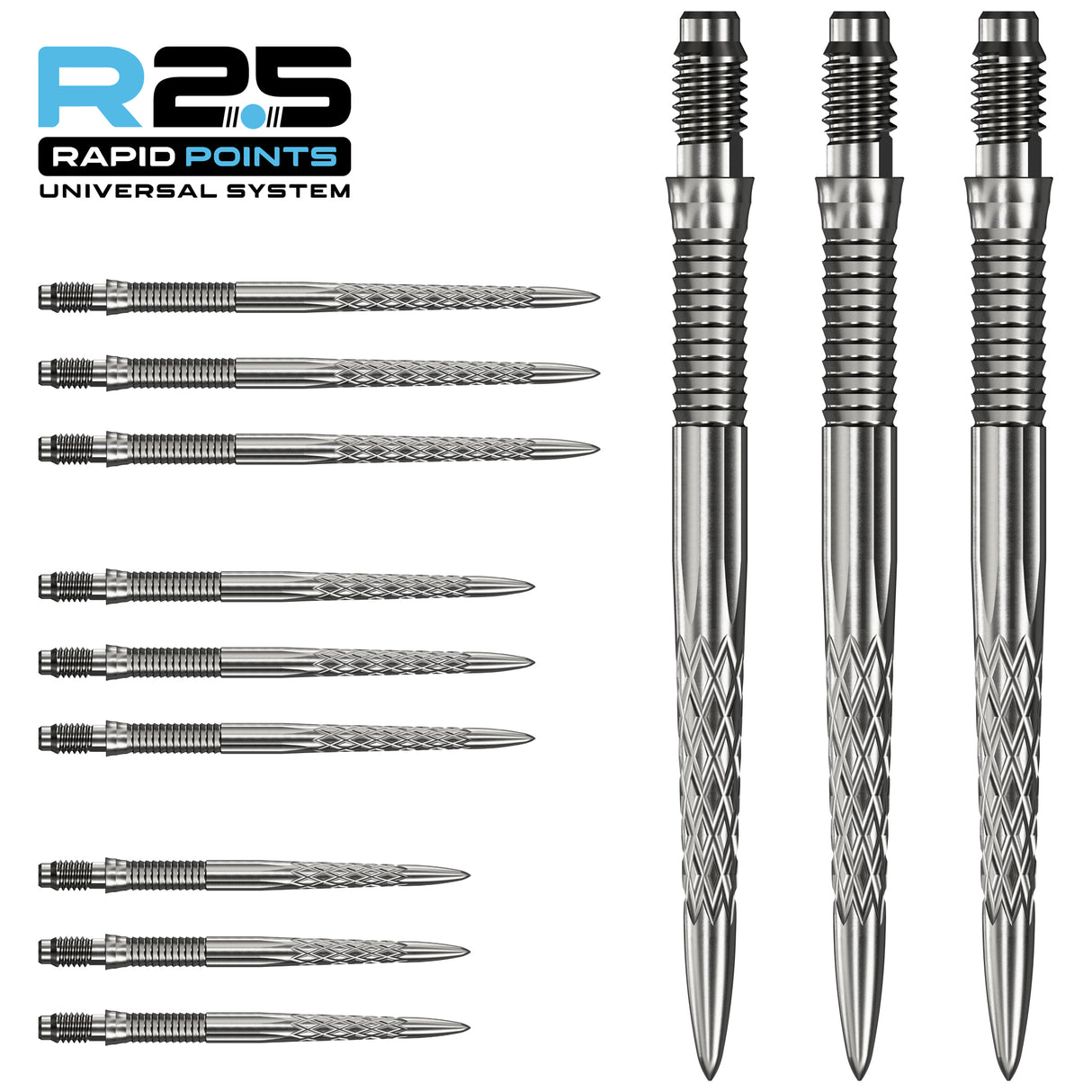 Mission R2.5 Rapid Dartspitzen - Stahlspitze - DSX
