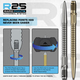 Mission R2.5 Rapid Dartspitzen - Stahlspitze - GV1