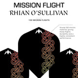 *Mission Solo Dart Flights - 100 Micron - No2 - Std - Rhian O Sullivan