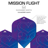 *Mission Solo Dart Flights - 100 Micron - No2 - Std - Suzanne Smith