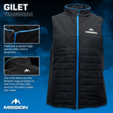 Mission Teamwear - Weste - Schwarz - Erwachsene