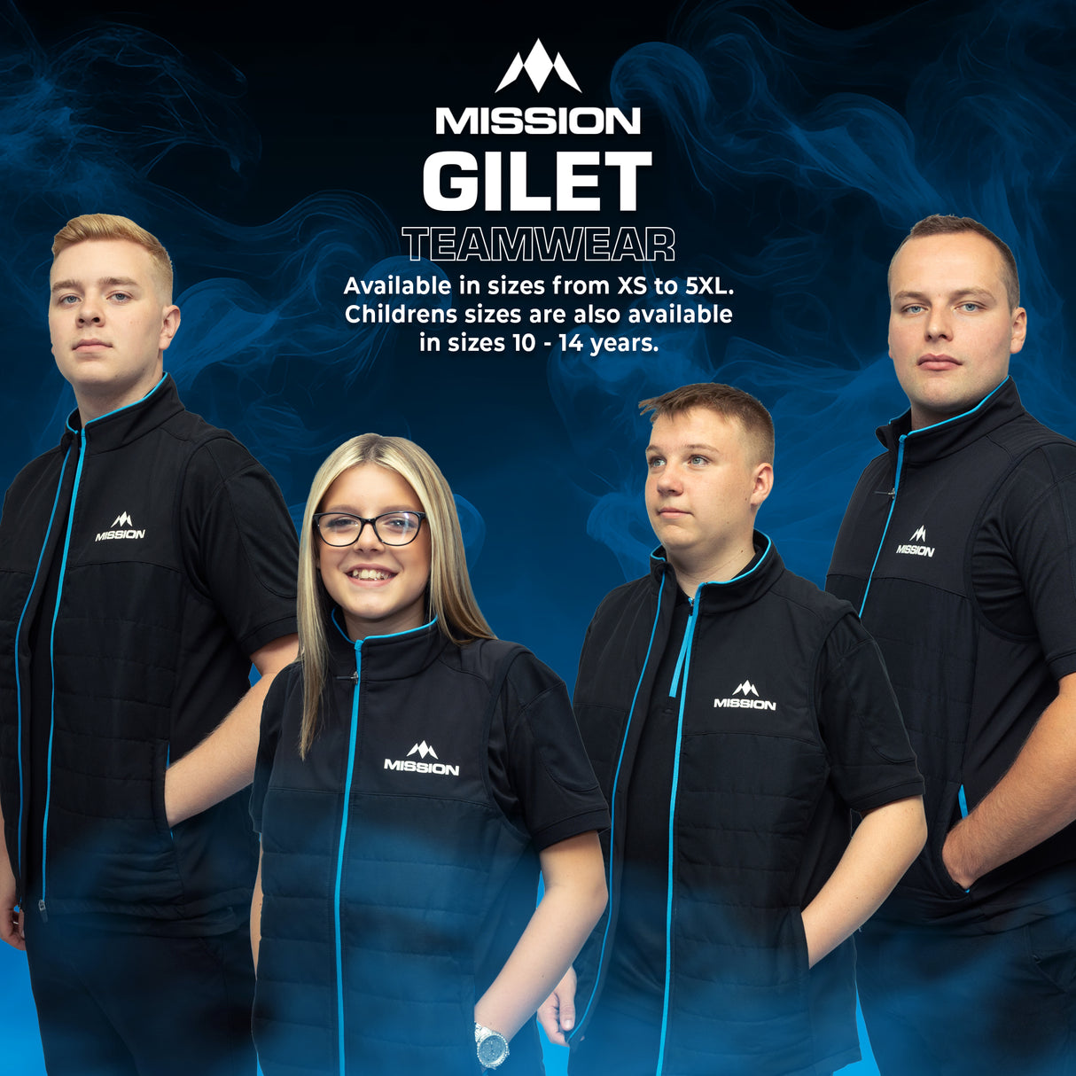 Mission Teamwear - Weste - Schwarz - Erwachsene