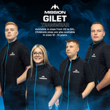 Mission Teamwear - Weste - Schwarz - Erwachsene