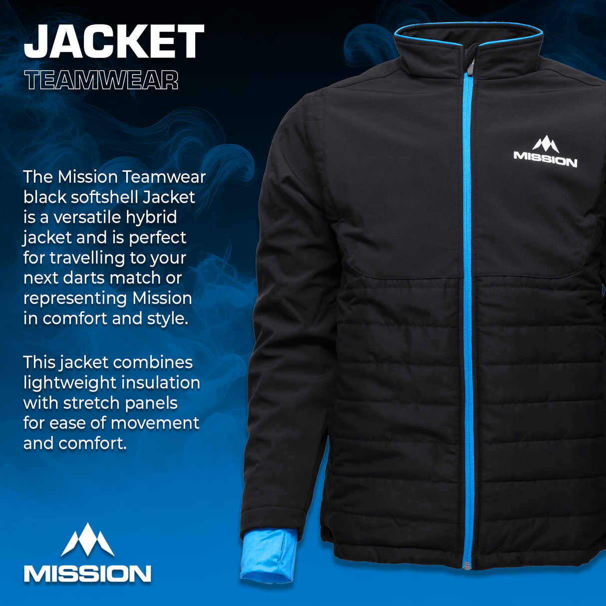 Mission Teamwear - Softshelljacke - Schwarz - Erwachsene