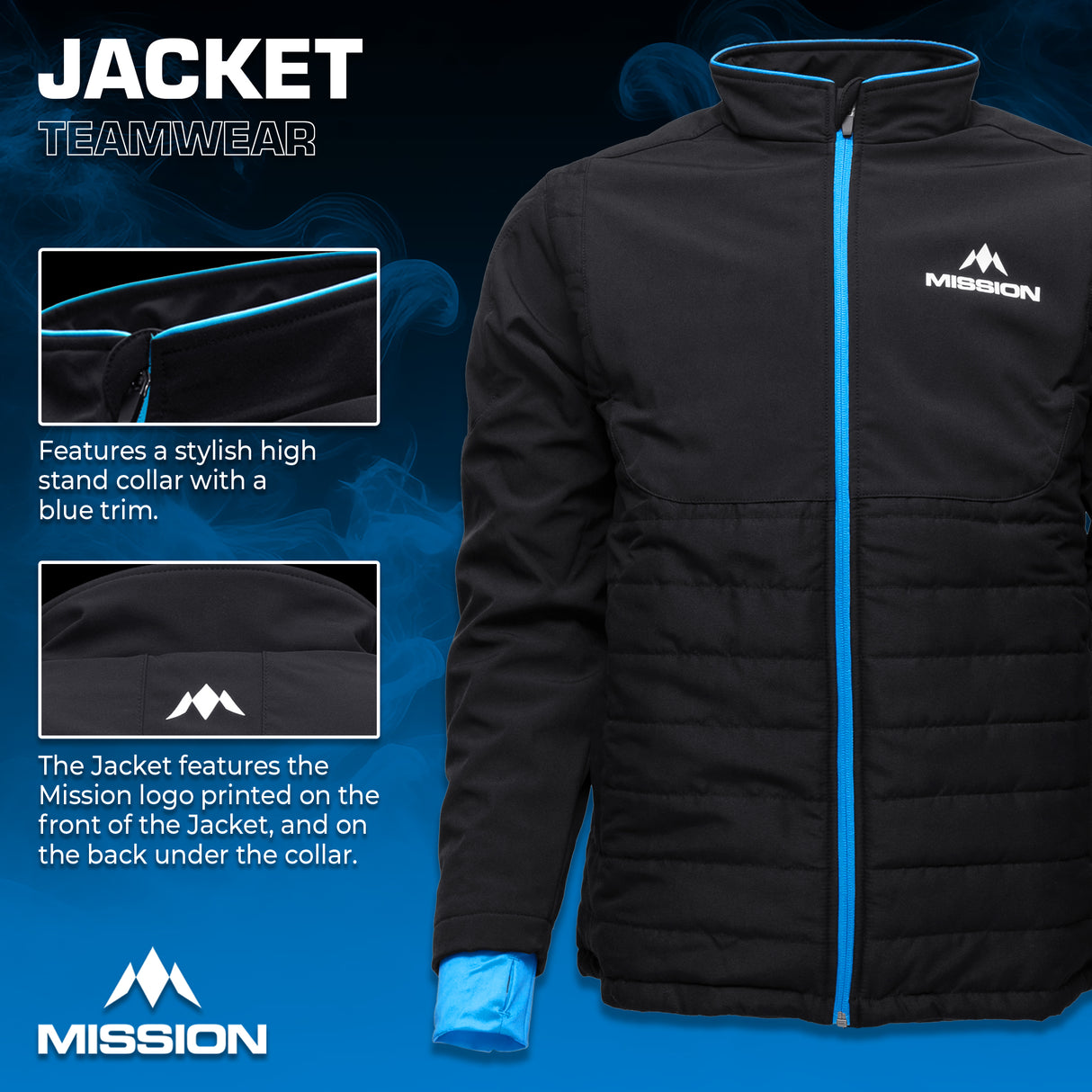 Mission Teamwear - Softshelljacke - Schwarz - Erwachsene