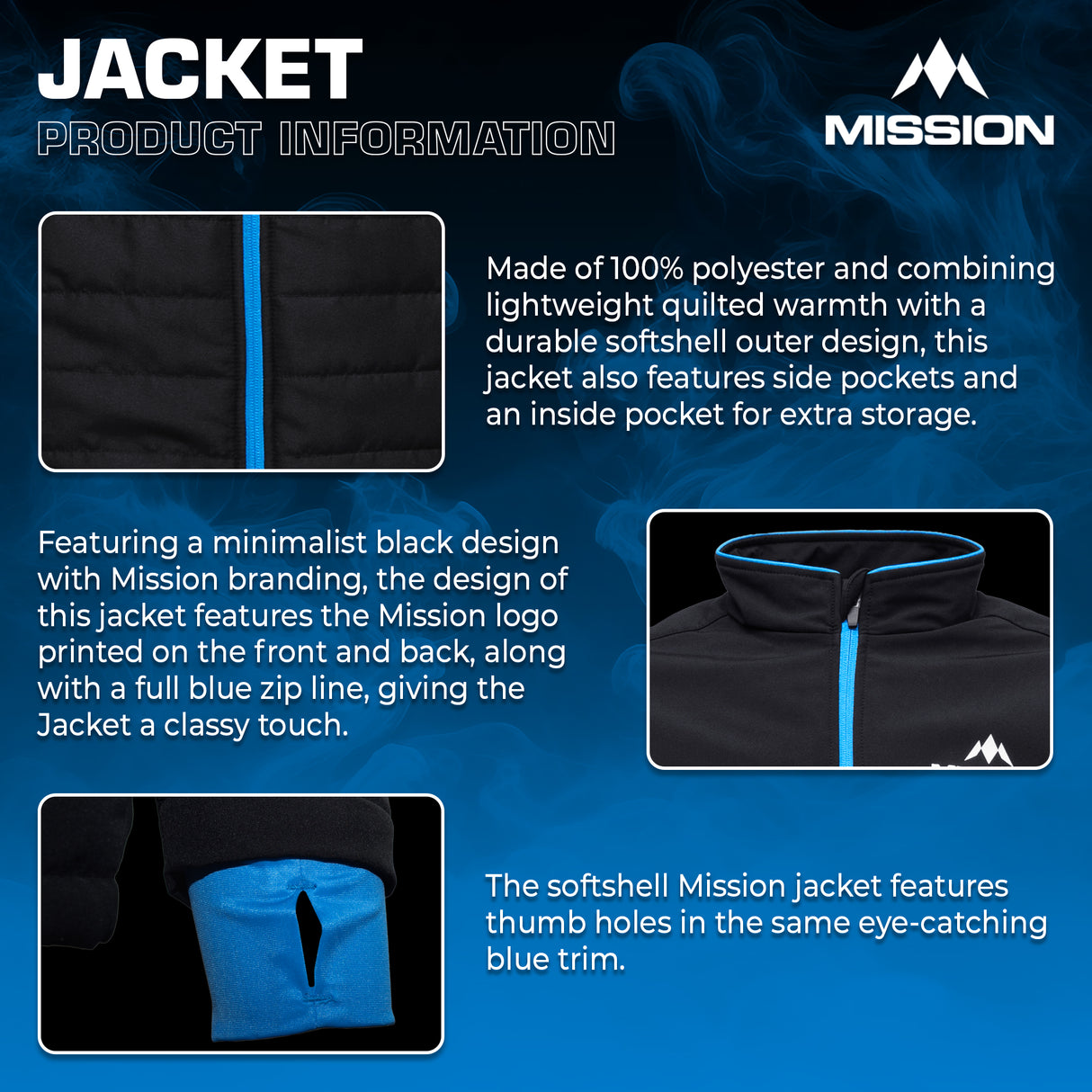 Mission Teamwear - Softshelljacke - Schwarz - Erwachsene