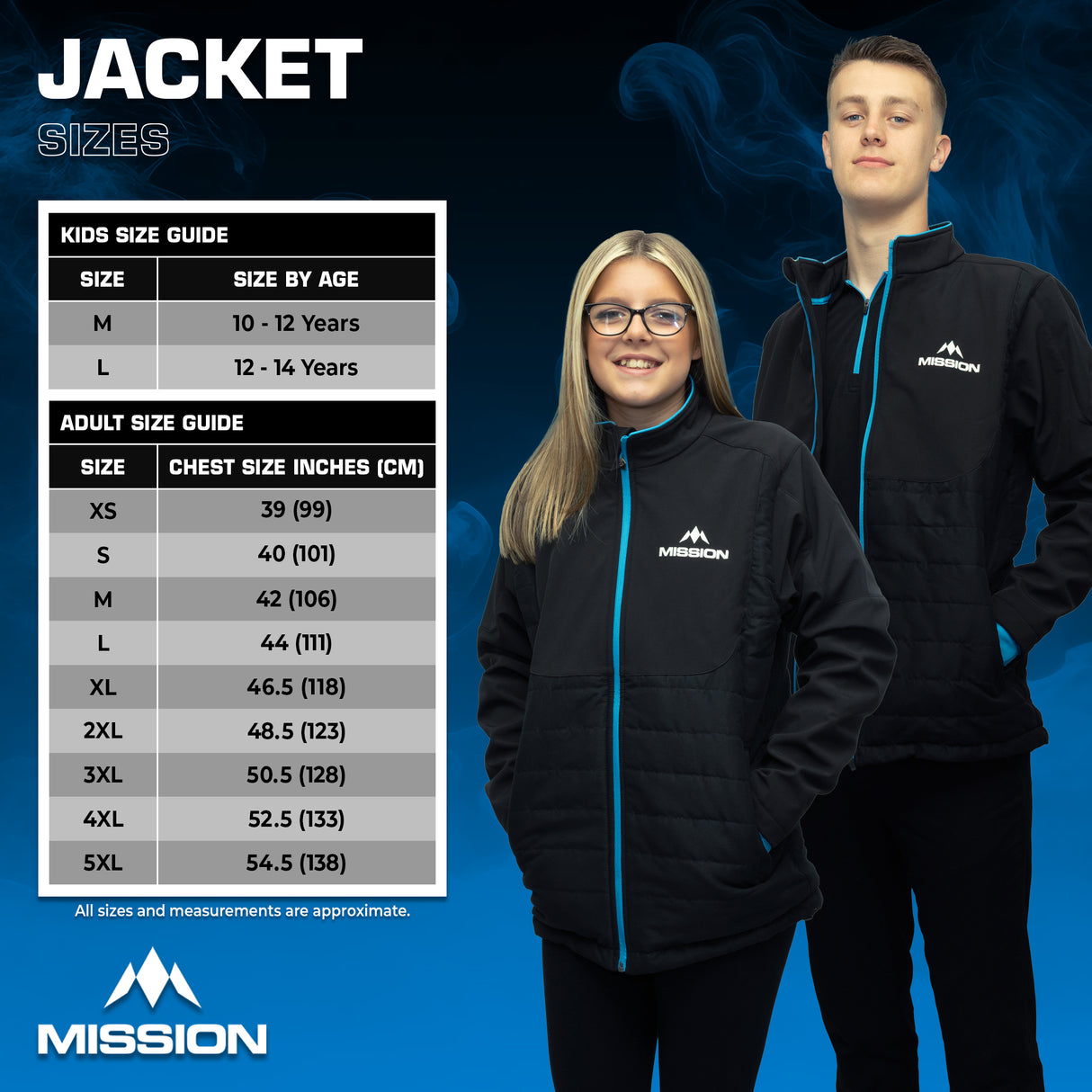 Mission Teamwear - Softshelljacke - Schwarz - Erwachsene