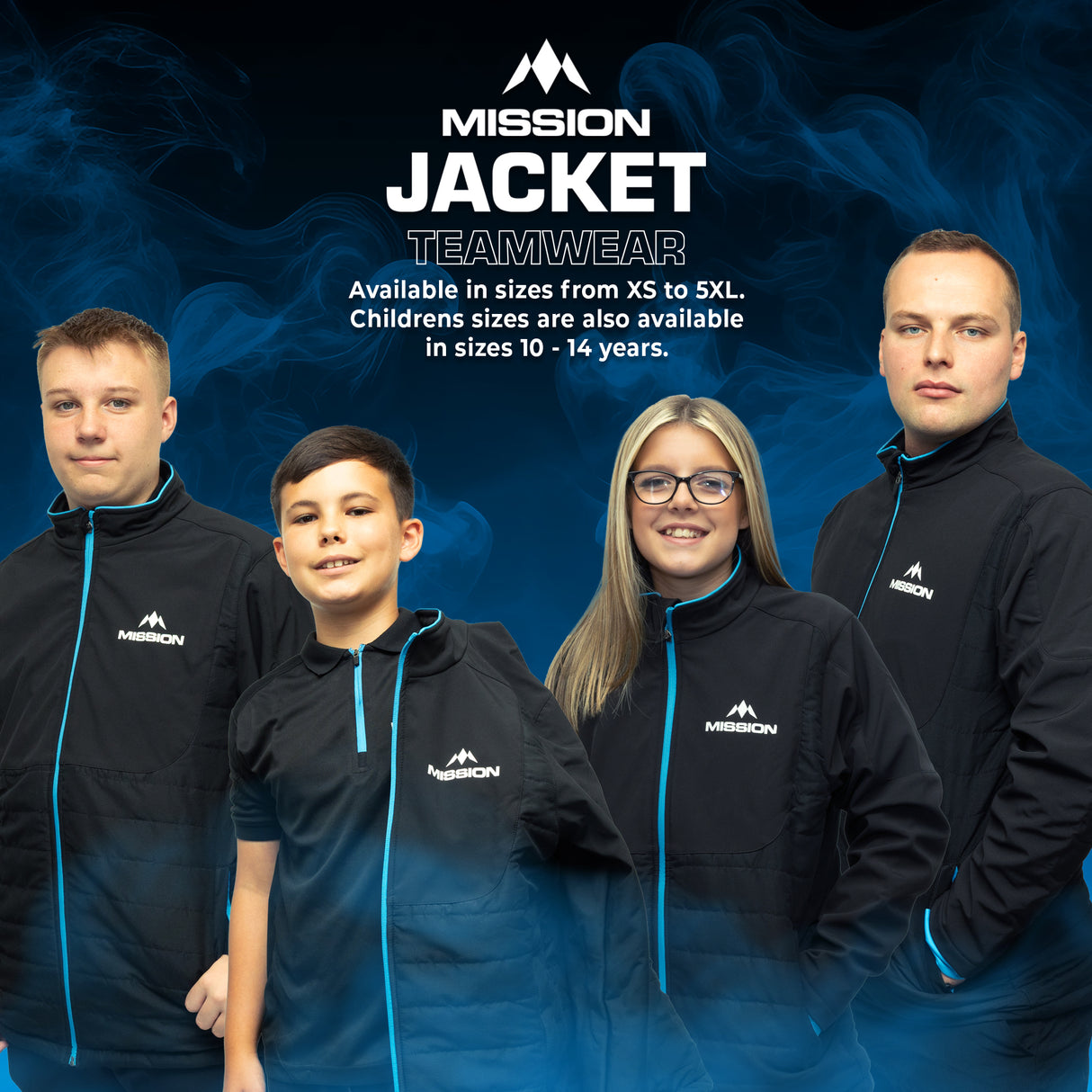 Mission Teamwear - Softshelljacke - Schwarz - Erwachsene