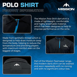 Mission Teamwear - Poloshirt - Schwarz - Jungen