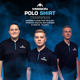 Mission Teamwear - Poloshirt - Schwarz - Jungen
