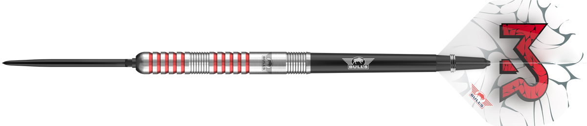 Bulls Mladen Radosavljevic CP Darts - Stahlspitze - 90% Tungsten