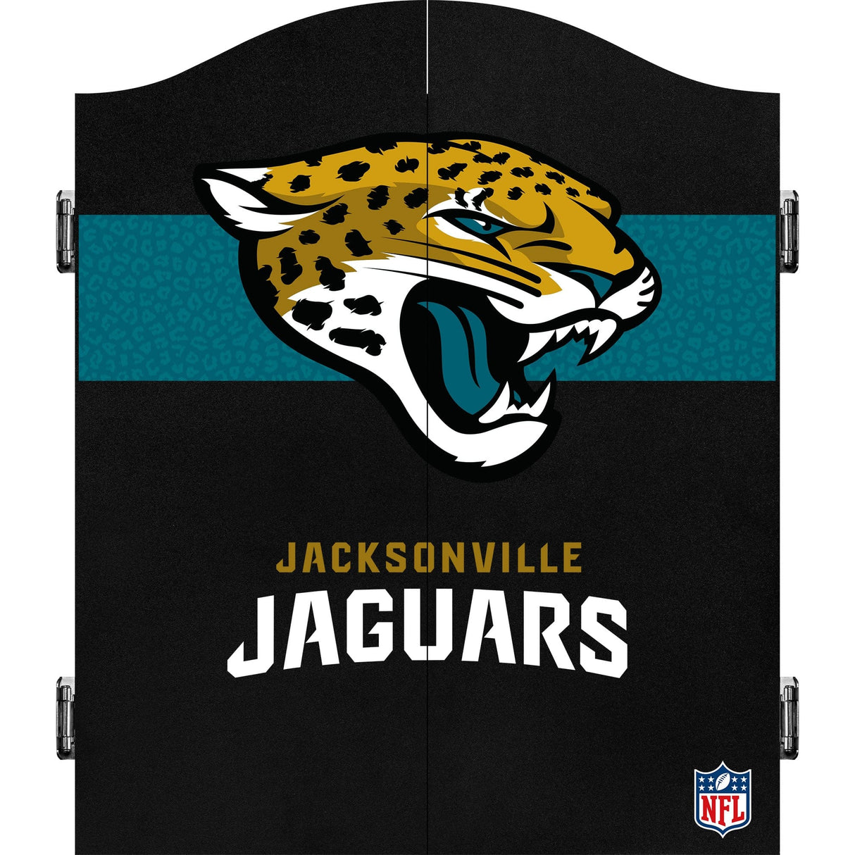 NFL - Dartboard Cabinet - Official Licensed - Jacksonville Jaguars