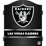 NFL - Dartboard Cabinet - Official Licensed - Las Vegas Raiders