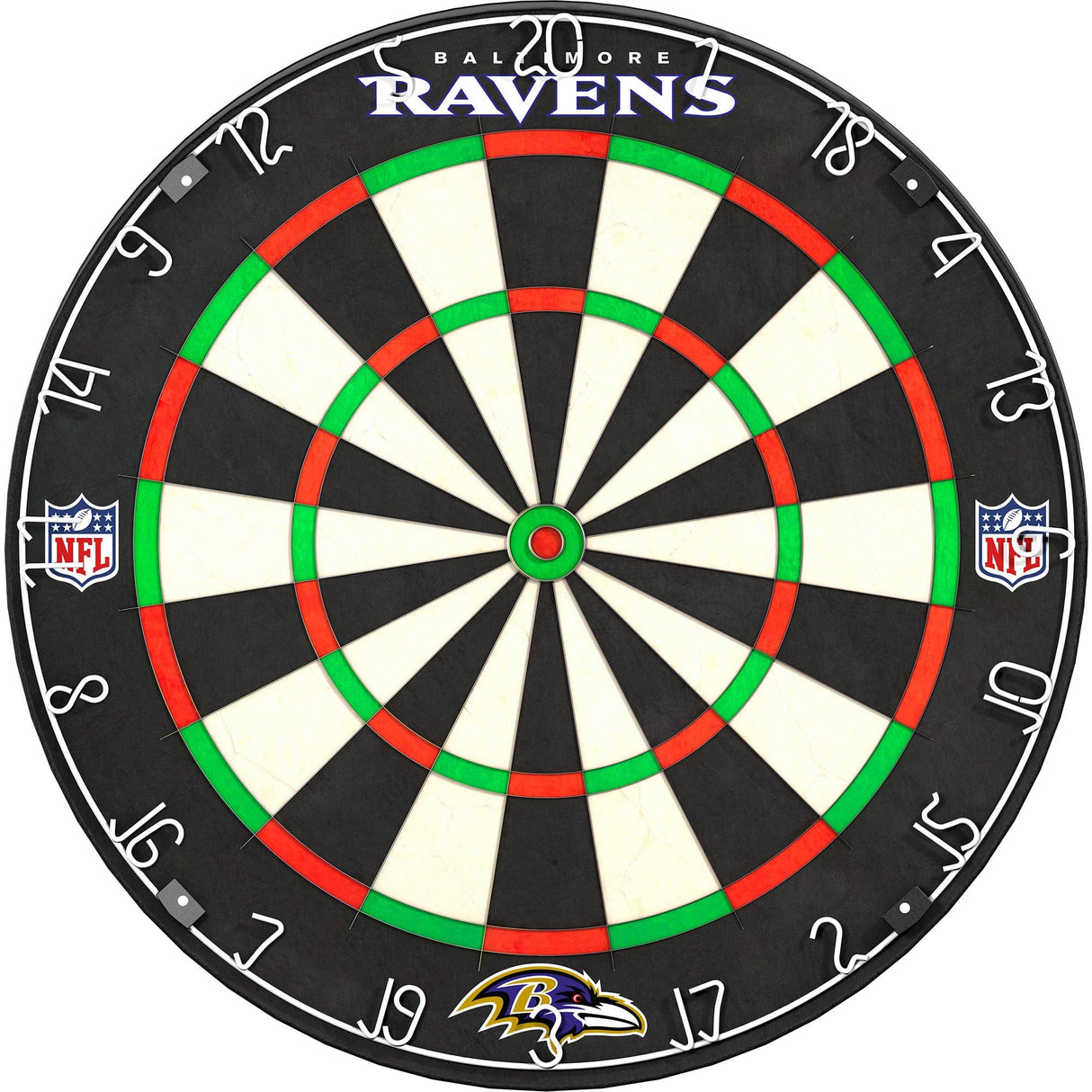 NFL - Professional Dartboard - Official Licensed - Baltimore Ravens