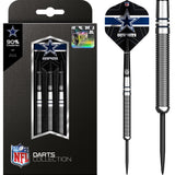 NFL – Steel Tip Tungsten Darts – Offizielles Lizenzprodukt – Dallas Cowboys – 24 g