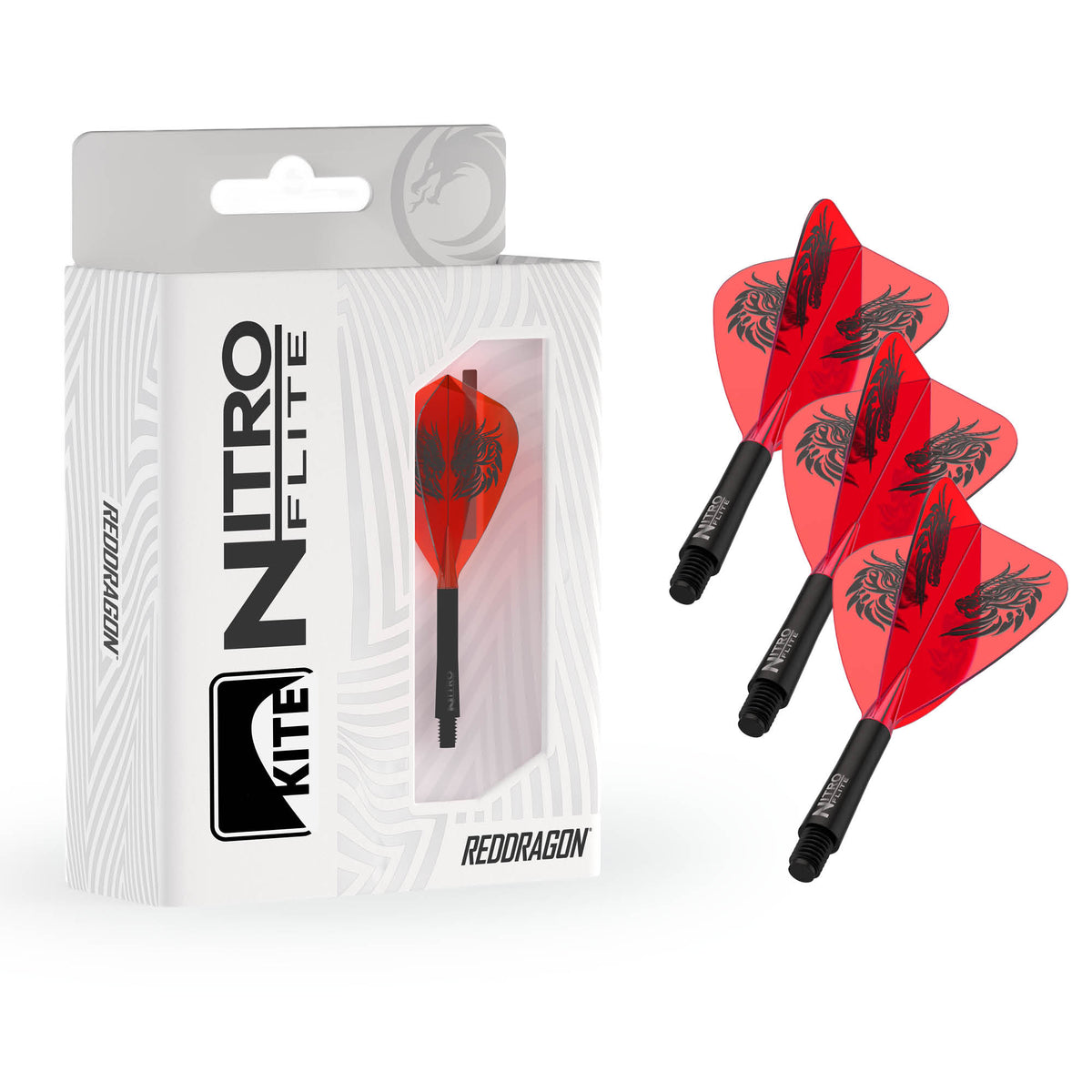 Red Dragon Nitro Flite - Integriertes Flightsystem - Drachen - Jonny Clayton