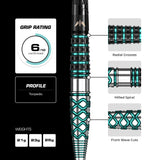 Mission Neptune R2.5 Darts - Stahlspitze - 90% Tungsten