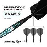 Mission Neptune R2.5 Darts - Stahlspitze - 90% Tungsten