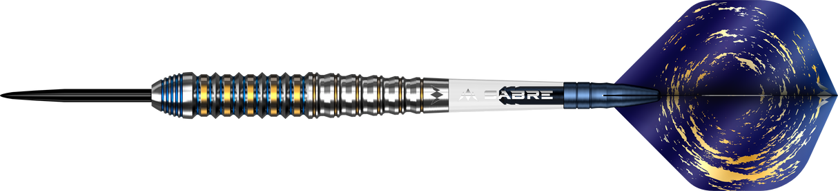 Mission Neutron Darts - Stahlspitze - 95% Tungsten - Blau & Gold PVD
