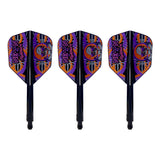 Condor AXE Dart Flights - Neon Nightmare 3