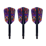 Condor AXE Dart Flights - Neon Nightmare 3 - Schlank