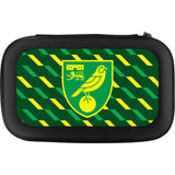 Norwich City FC – Offiziell lizenziert – The Canaries – Dart-Etui – W3 – Volle Streifen – Wappen